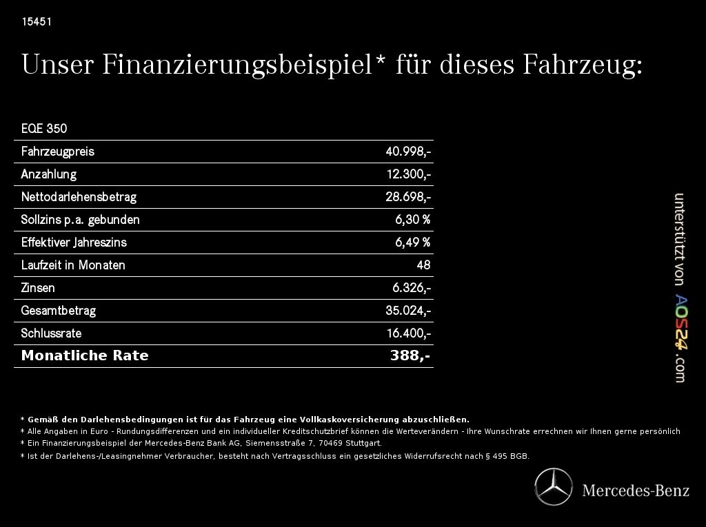 Mercedes-Benz EQE 350 + ADVANCED PLUS Electric ART Distronic foto 14