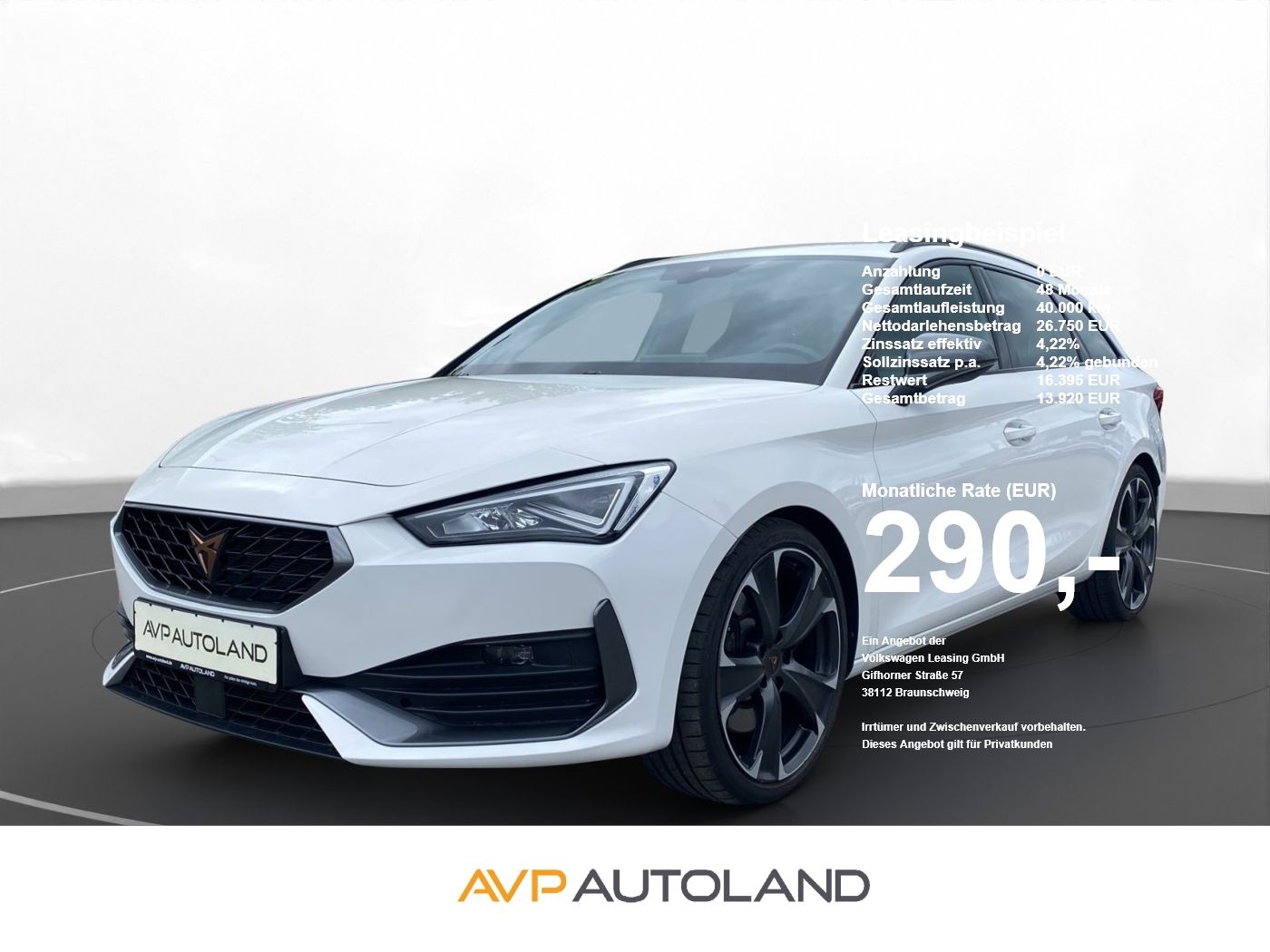 Cupra Leon Sportstourer 2.0 TSI DSG | NAVI | LED |
