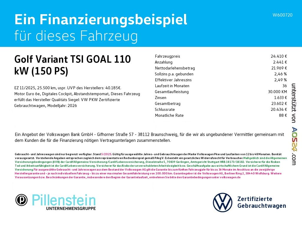 Volkswagen Golf Variant TSI GOAL NAVI AHK KAM LEDPLUS foto 2