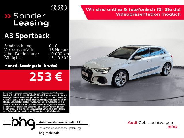 A3 Sportback *S-tronic*S-Line*Pano*Matrix*
