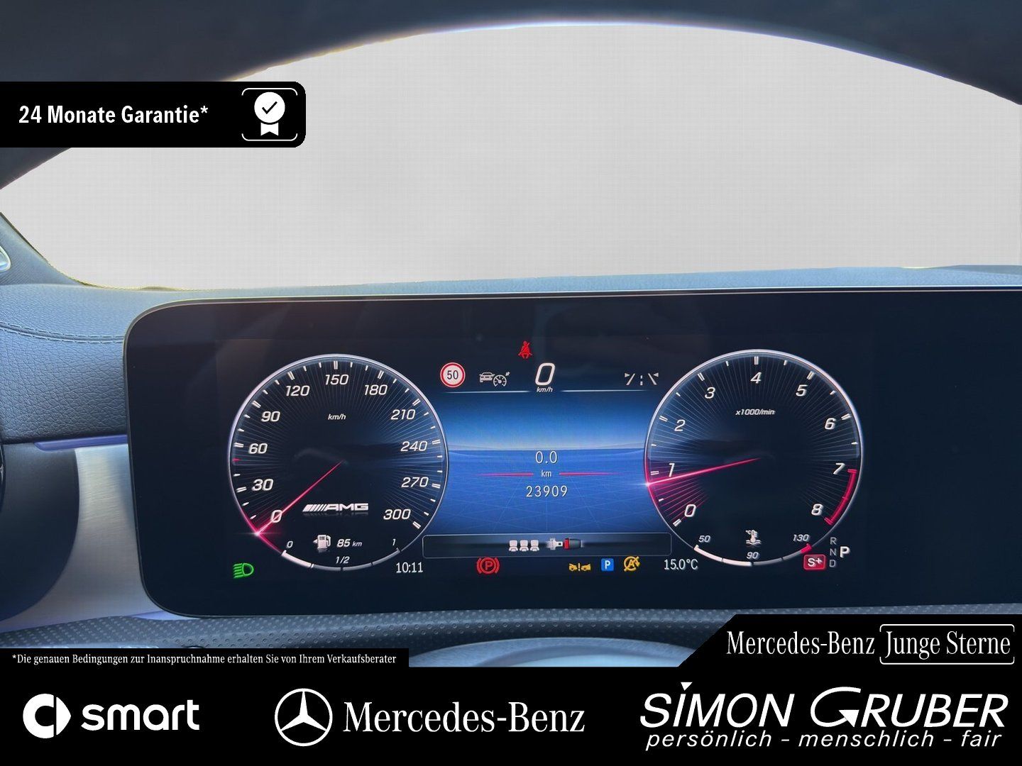 Fahrzeugabbildung Mercedes-Benz CLA 45 S Coupe AMG Night Pano HUD Burm Driver`s