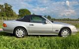 Mercedes-Benz SL 500 2. Hd, 4 Sitzer, silber/blau, TÜV  neu - Mercedes-Benz SL 500 aus 1994