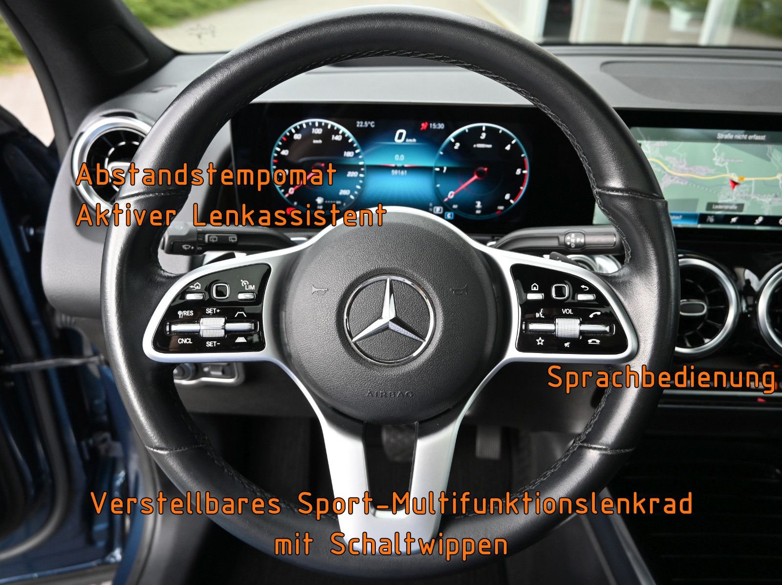 Fahrzeugabbildung Mercedes-Benz GLB 200 d 4MAT. °ACC°AHK°STANDHEIZ°7-SITZE°MEMO°