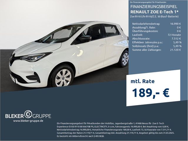 Renault ZOE Life Z.E. 50 R110 Kaufbatterie