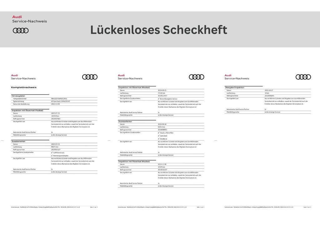 Audi A5 Sportback 40 TFSI S line Schwarz-Paket, Foto 44 von 44