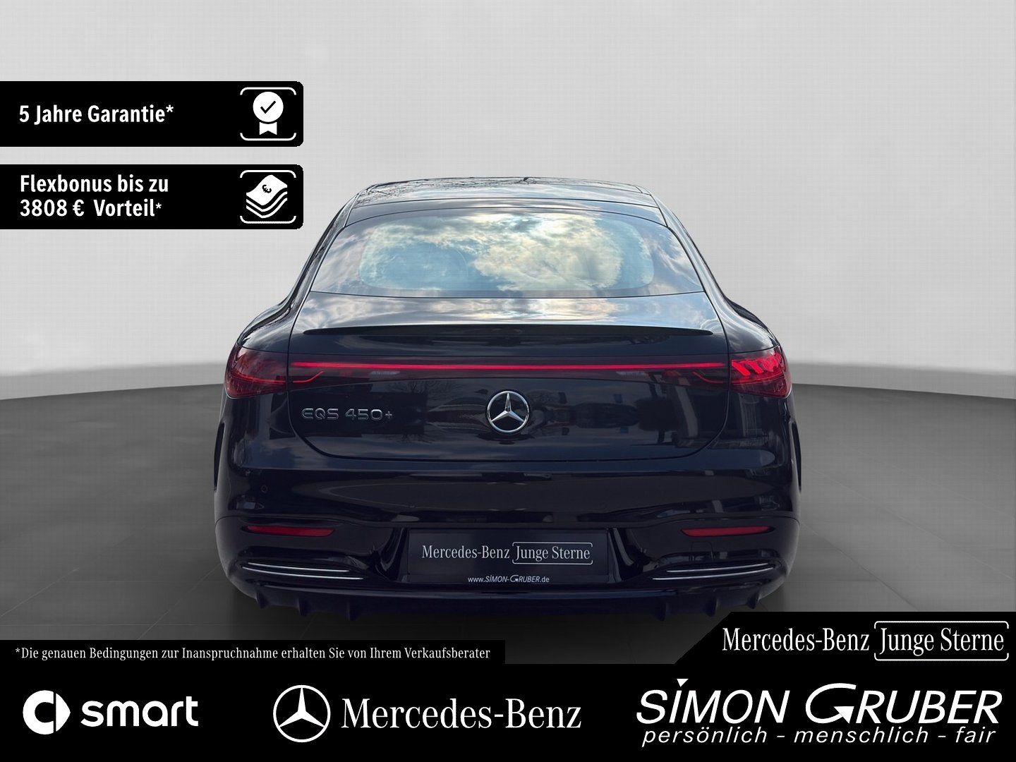 Fahrzeugabbildung Mercedes-Benz EQS 450+ Manufaktur Leder tiefweiss!!! Mod 2025