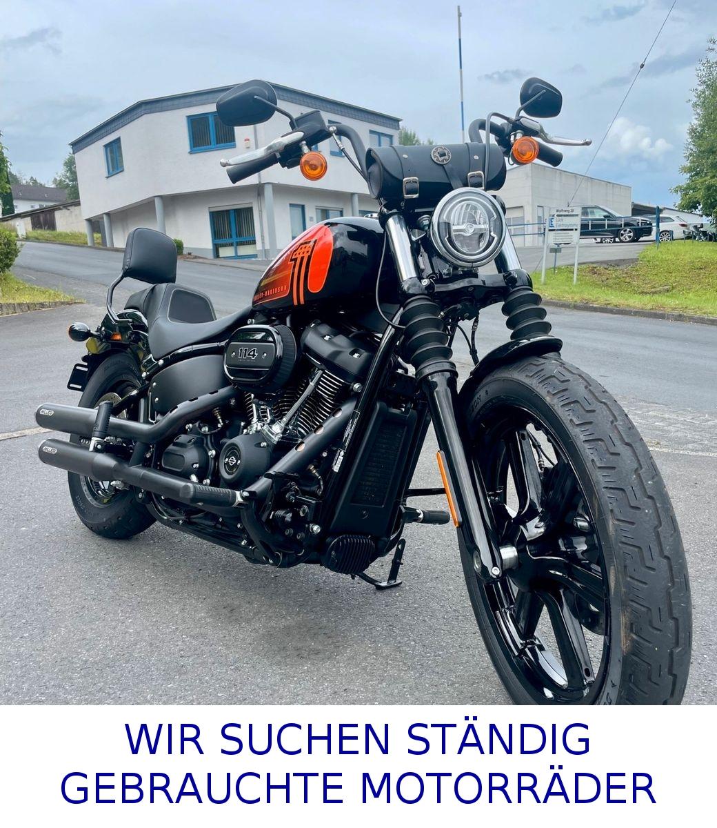 Harley-Davidson Softail Street Bob 114 - Miller Auspuff - Extras