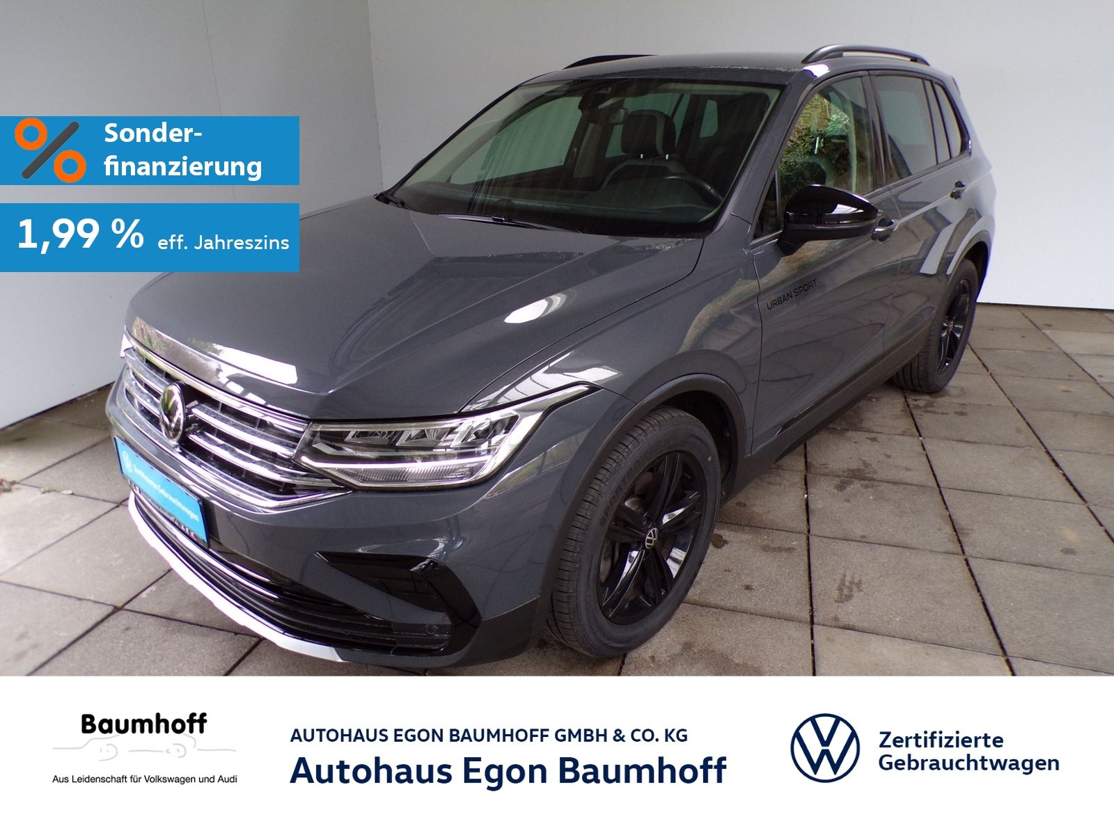 Volkswagen TIGUAN 2.0 TDI DSG URBAN SPORT 4MOTION AHK 18' foto 1