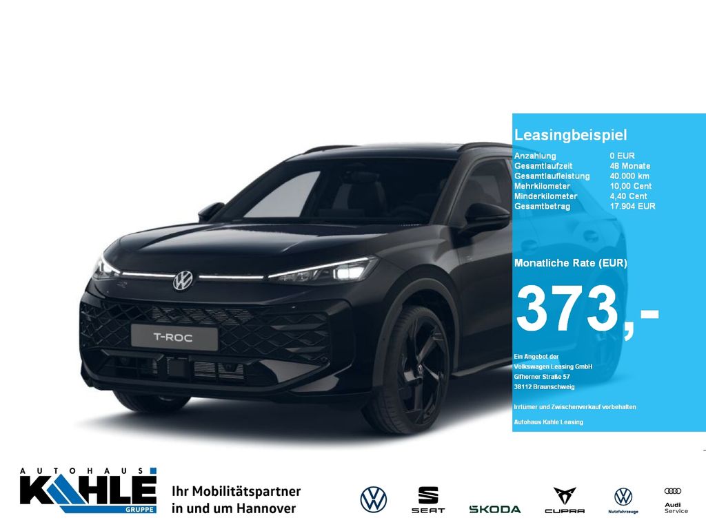 Volkswagen T-Roc 1.5 eTSI DSG R-Line CarPlay Pano Black ACC