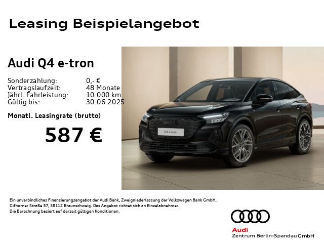 AUDI Q4 e-tron 40 Sportback S line *ACC*R-CAM*PDC+*