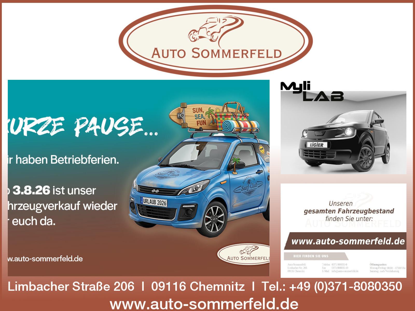 Ligier Myli LAB mit neuem Diesel Motor