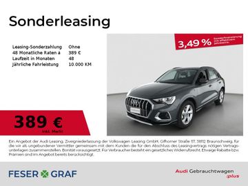 Audi Leasingangebot: Audi Q3 advanced 35 TFSI S tronic AHK Navi ACC SHZ