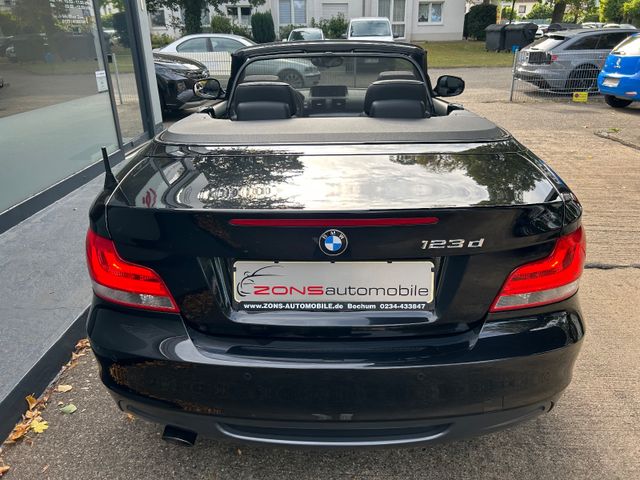 Fahrzeugabbildung BMW 123 D Cabrio Aut. M-Paket+Leder+Navi+BT+SHZ+