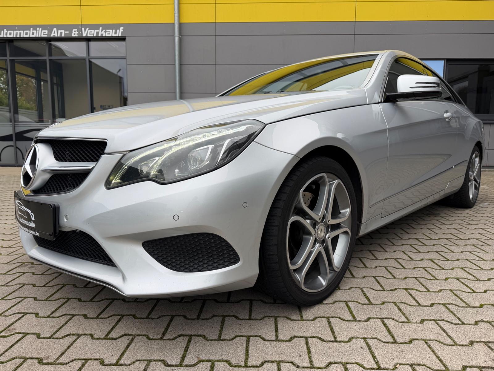 Mercedes-Benz E 200 E Coupe/LEDER/LED/KAMERA/2.HAND/TEMPOMAT