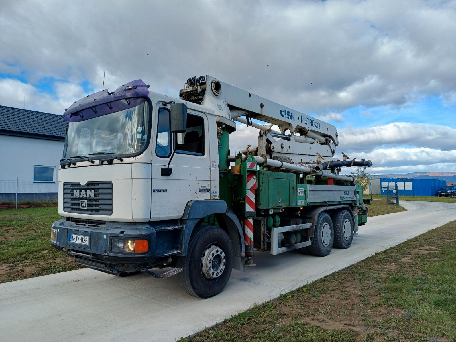 MAN 33.414 + CIFA METRO 31m, 5 Arm