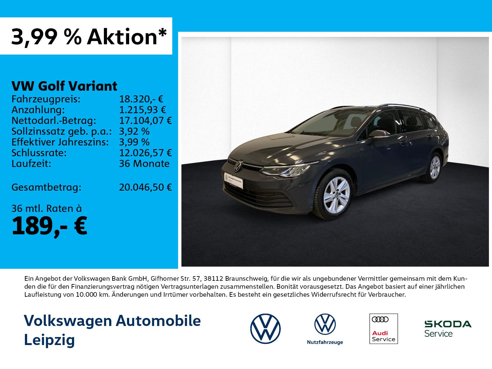 Volkswagen Golf VIII Variant 2.0 TDI Life *Navi*APP*PDC*LED
