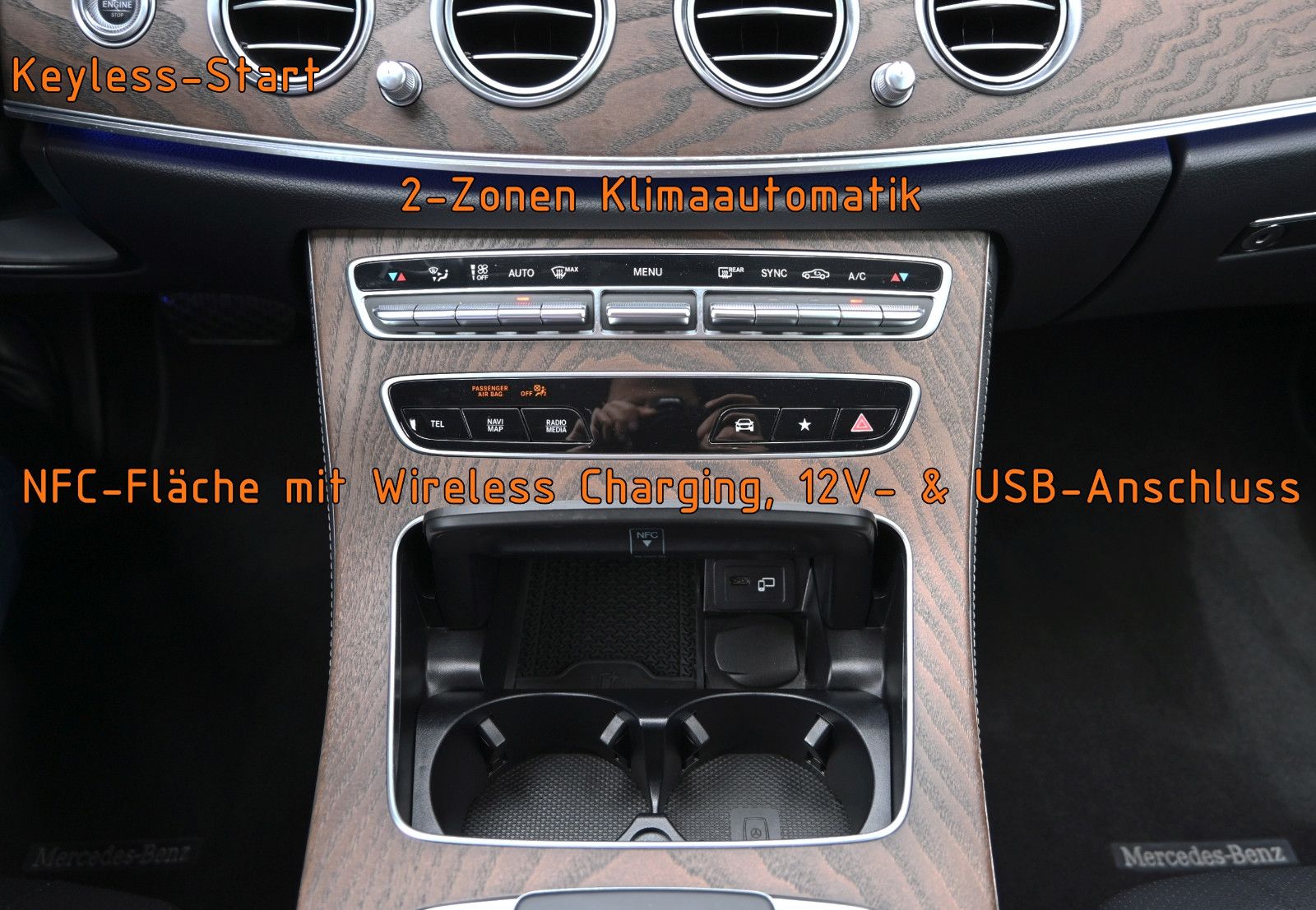 Fahrzeugabbildung Mercedes-Benz E 220 d T 9G-Tr. Exclusive °ACC°AHK°HEAD-UP°MEMO