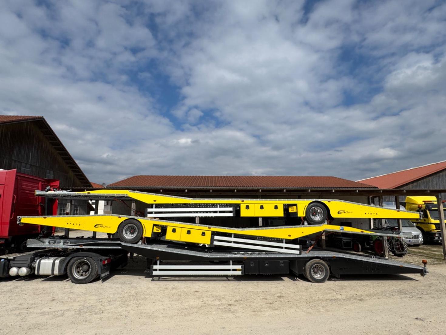 Andere Eroglu AUFLIEGER Autotransporter Caravan carrier