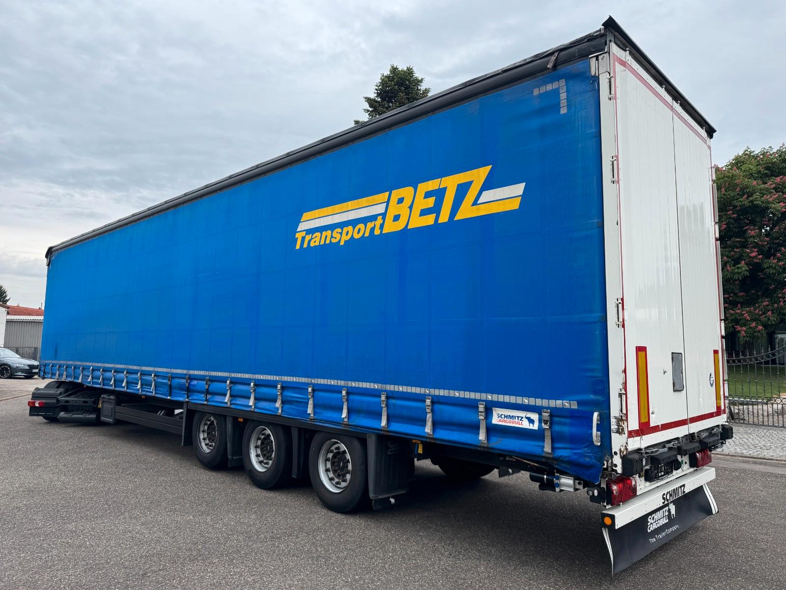 Schmitz Cargobull SCS 24/L  MegaTrailer, Liftachse, Hubdach 3m
