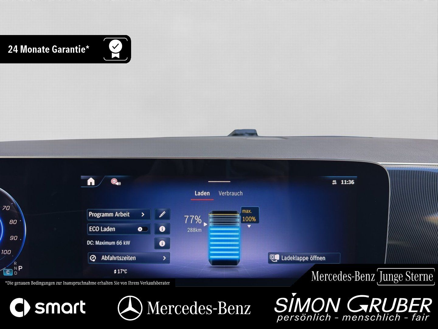 Fahrzeugabbildung Mercedes-Benz EQV 300 lang Leder Multibeam Dist Burm 6 Sitzer