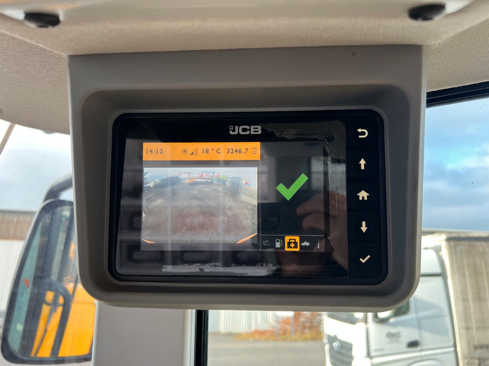 Fahrzeugabbildung JCB 457 ZX T4F / 3.246 h / 2016 / Waage mit Drucker