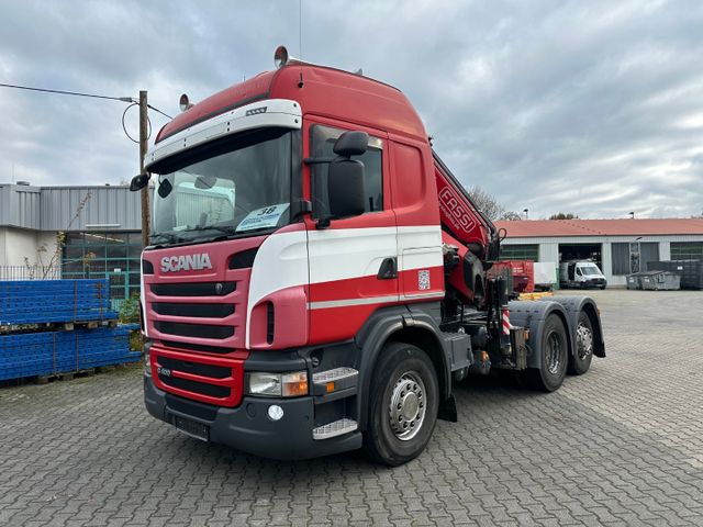 Scania G400 6x2x4 / Kran Fassi F 315 C + Funk