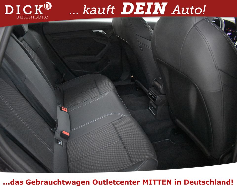 Audi A3 LIMO 30d S-Tr S Line VIRTU+NAV+KAMER+LED+ACC+