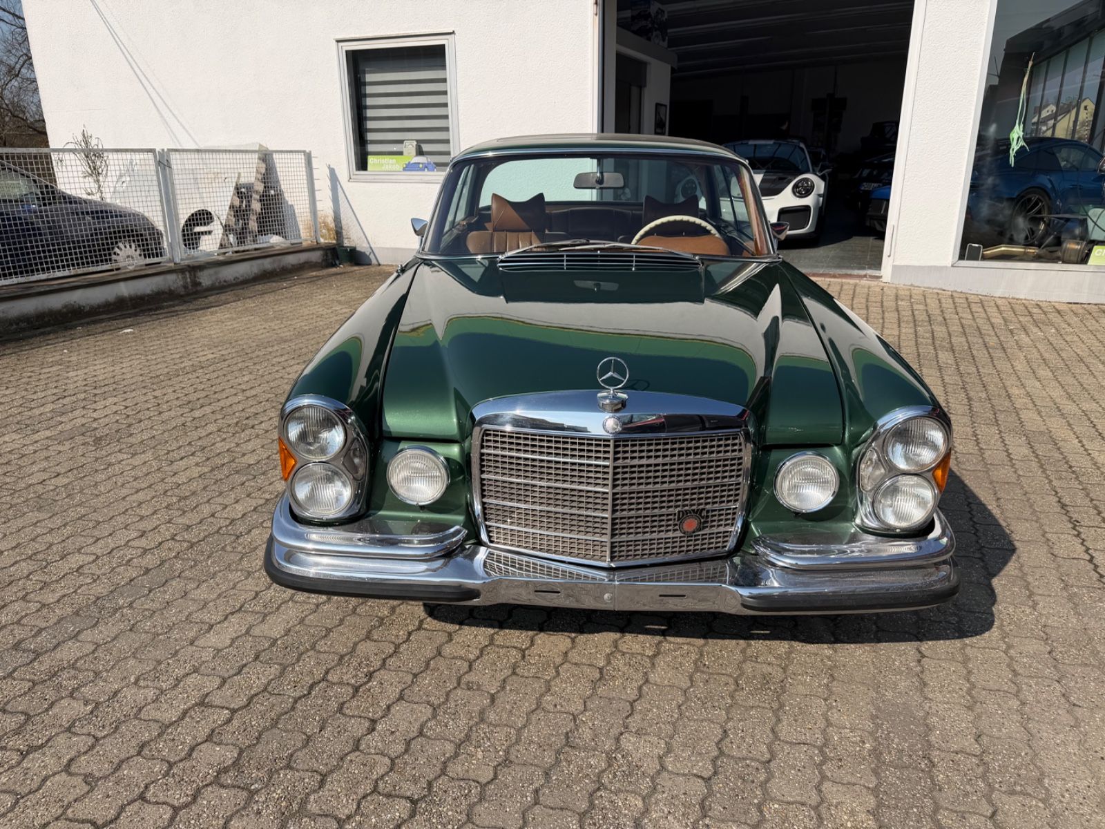 Mercedes-Benz 280 SE 3.5  Pappdeckelbrief 2