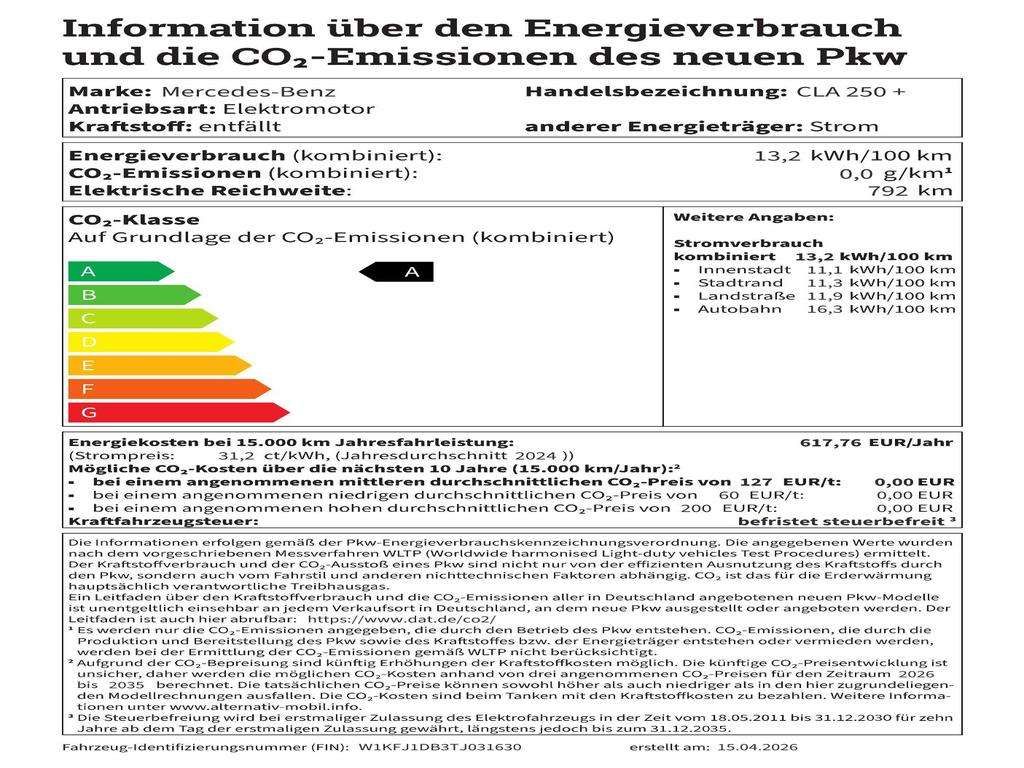 Mercedes-Benz CLA 250 + mit EQ AMG MBUX+RüKam+M-LED+Pano+Night imagem 3