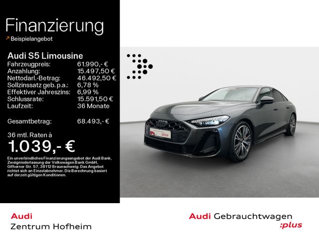 AUDI S5 Limousine TFSI S tro*B&amp;O HUD*Matrix*Virtual*N