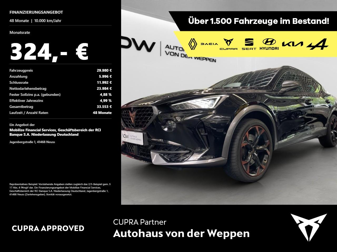 Cupra Formentor VZ 4Drive Matrix, el. Heck, Beats