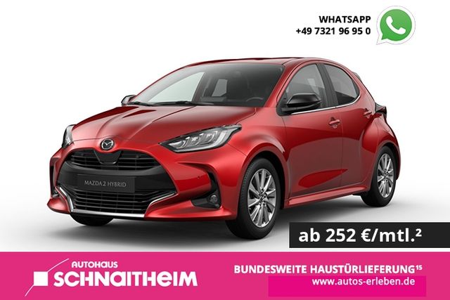 Ein Mazda 2 der zum Leasing angeboten wird.