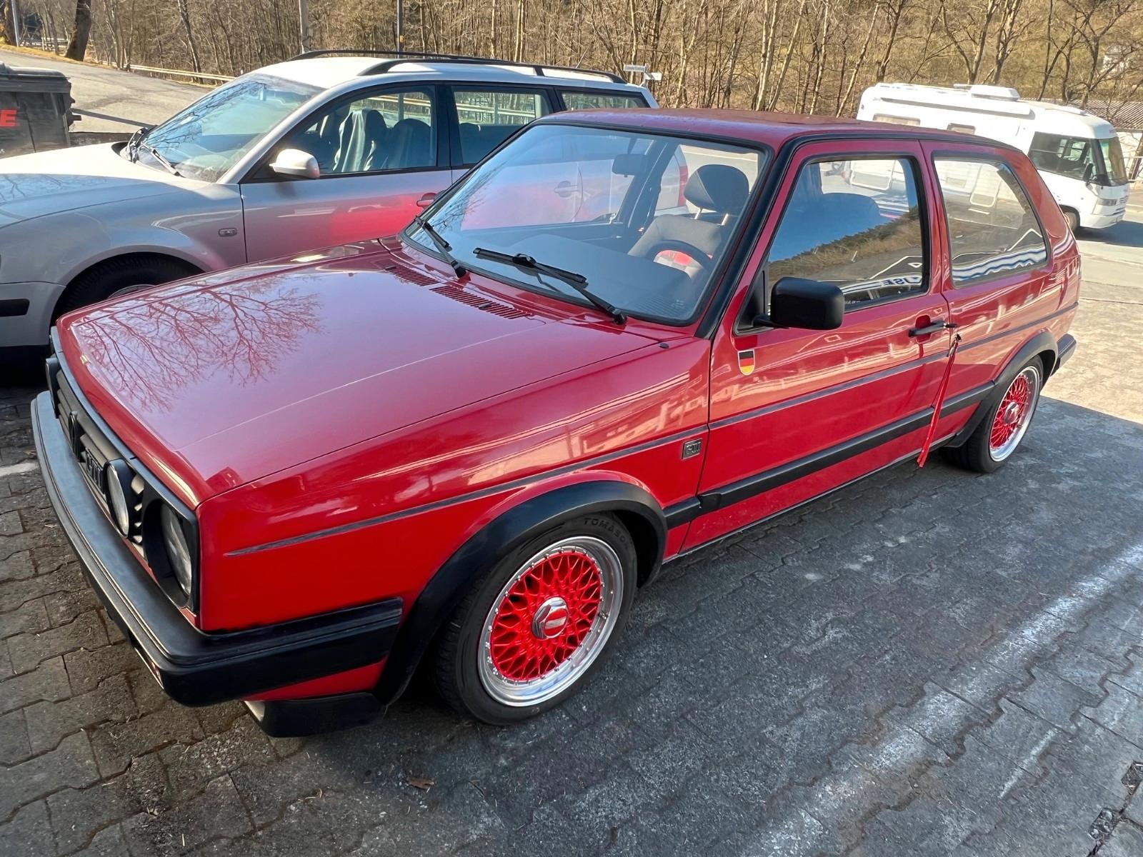 Volkswagen Golf 2 GTI BBS FELGEN TIEFERLEGUNG SCHIEBEDACH