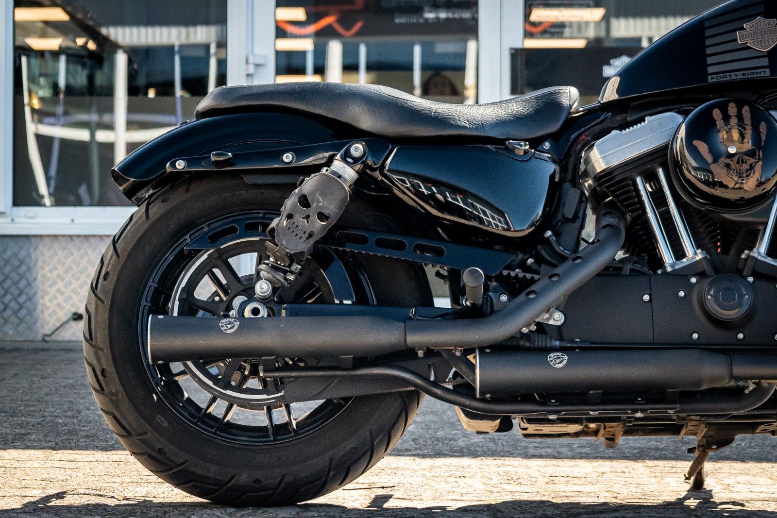 Fahrzeugabbildung Harley-Davidson XL1200X SPORTSTER FORTY-EIGHT - Falcon Auspuff -