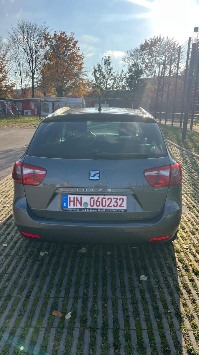 Seat Ibiza 2012 — engine 1.197 cm³, 105 HP (77kW)