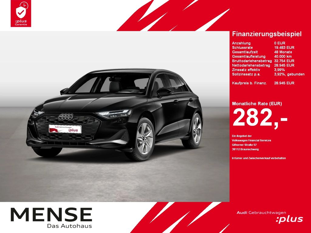 A3 Sportback 35 TDI S tronic advanced Sonos HUD