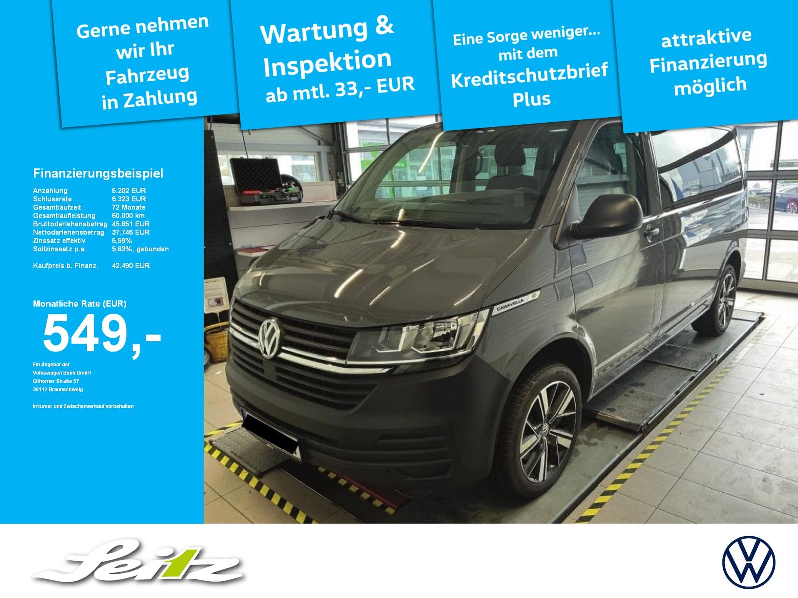 Volkswagen T6.1 Caravelle 2.0 TDI KR Trendline *7S*AHK*NAVI
