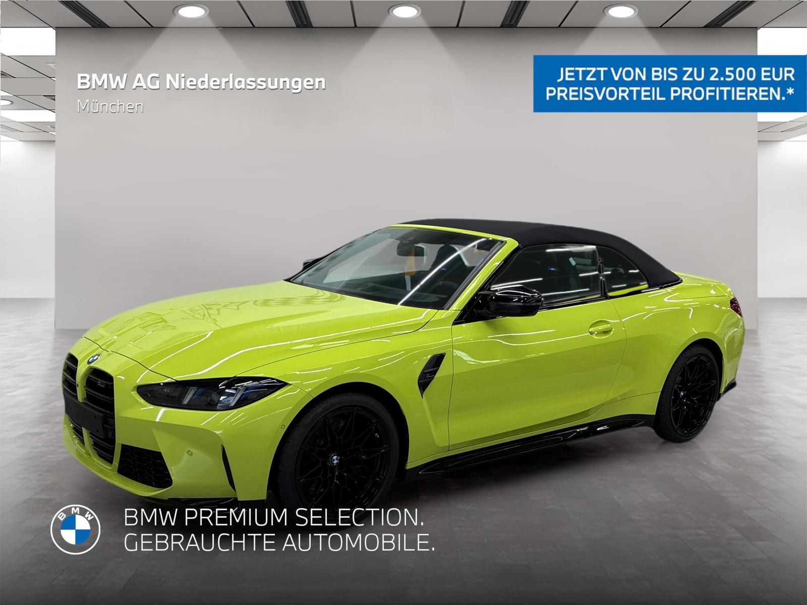 BMW M4 Competition M xDrive Cabrio Harman/K Kamera