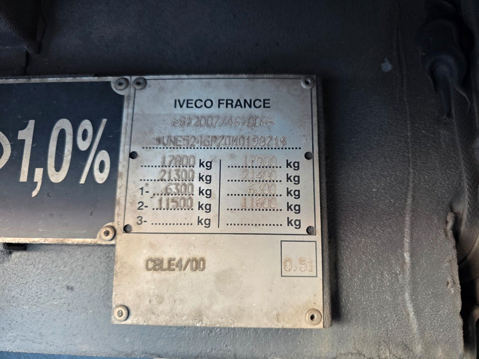Fahrzeugabbildung Iveco Crossway LI6C 12 Klima Intarder 45+26+1