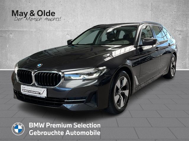 BMW 520 d T-Leder AHK Alarm Kamera Navi Digi-CP LED 