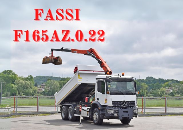 Mercedes-Benz AROCS 2635* FASSI F165AZ.0.22 + FUNK * 6x4