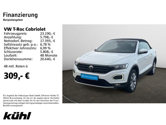 Volkswagen T-Roc Cabriolet 1.5 TSI Style Navi,AHK