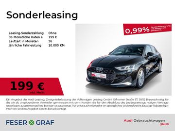 Audi Leasingangebot: Audi A3 SB 35TFSI LED/ACC/Kamera/Navi+/Parken/Sound