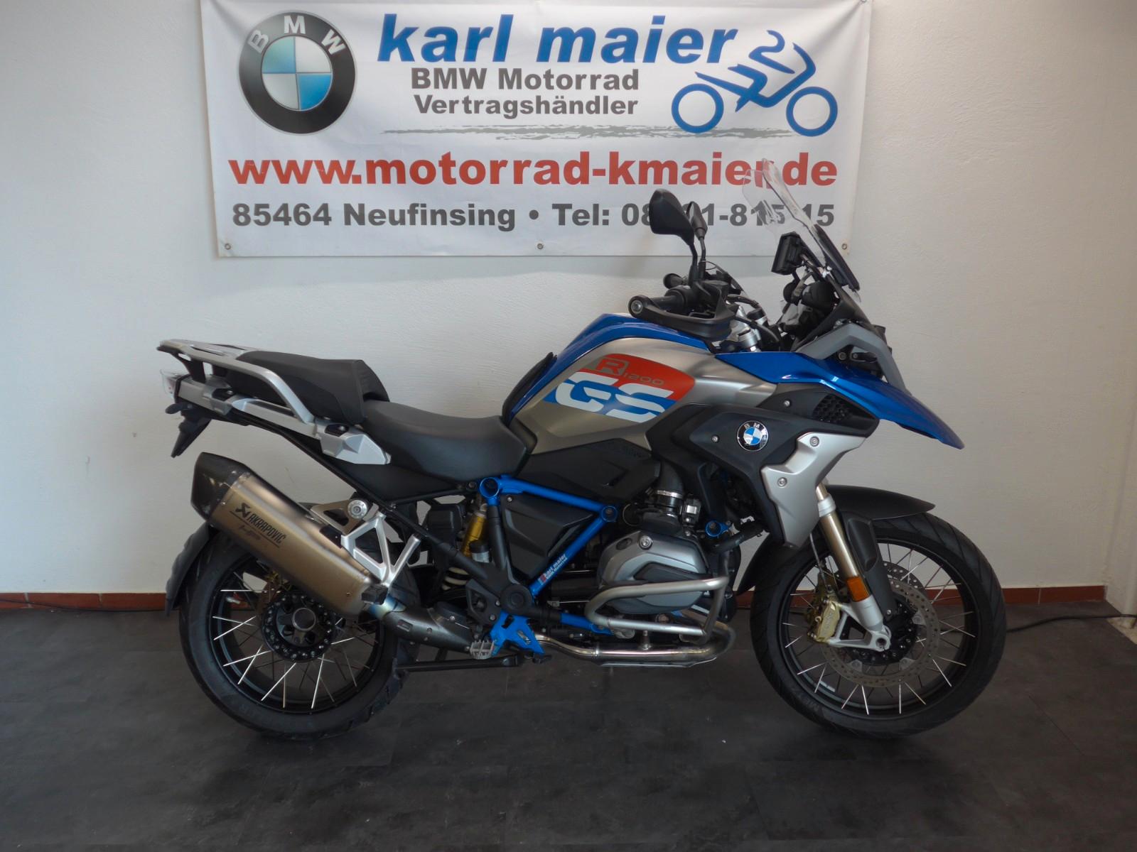 BMW R1200GS Rallye / AKRA Auspuff