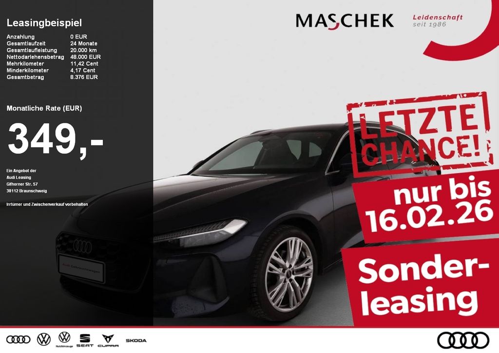 A5 Avant TFSI quatt AHK Matrix 2xMMI 360° ACC Si