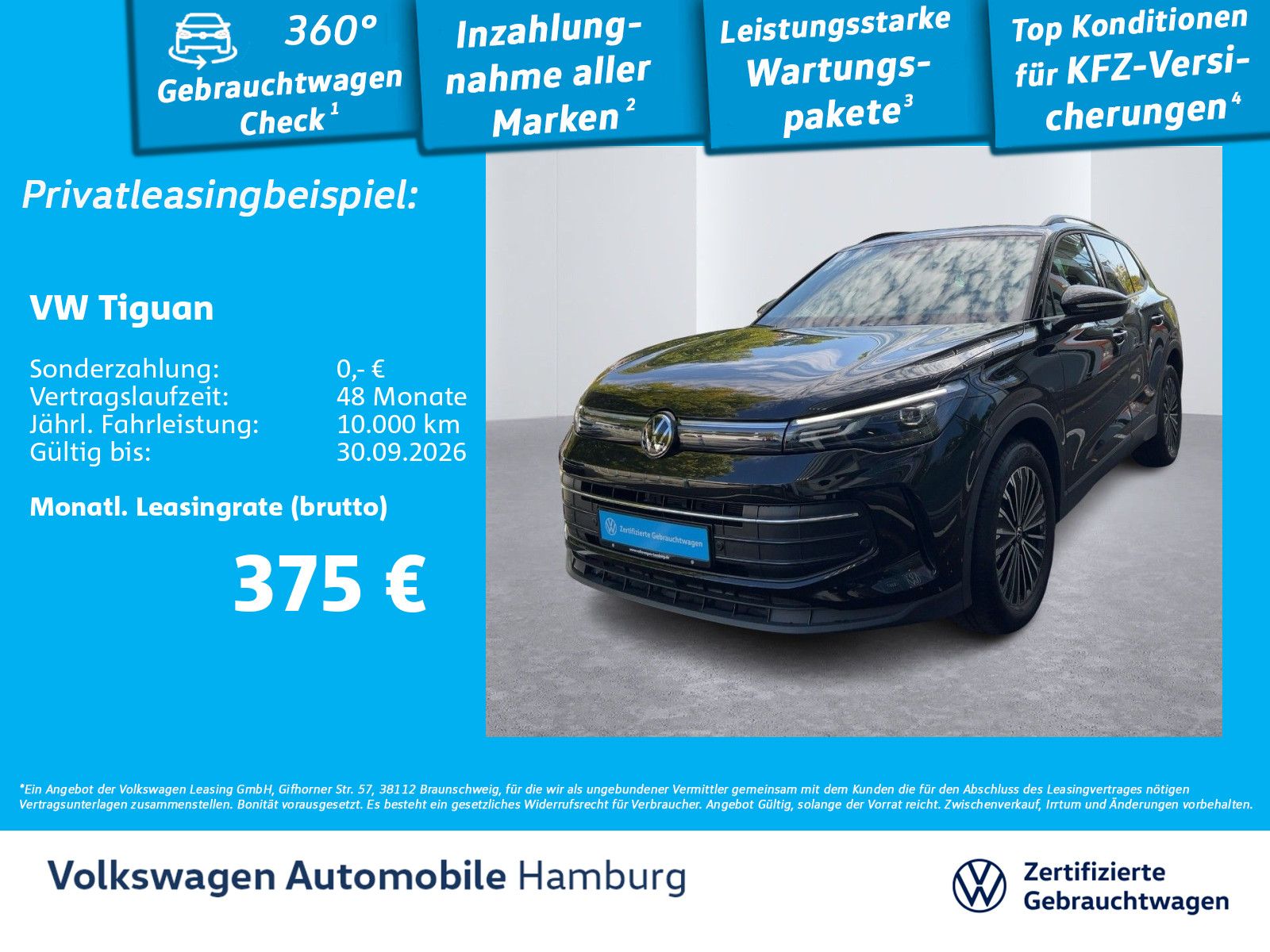 Volkswagen Tiguan Life 1.5 eTSI DSG AHK Navi Sitzheizung foto 2