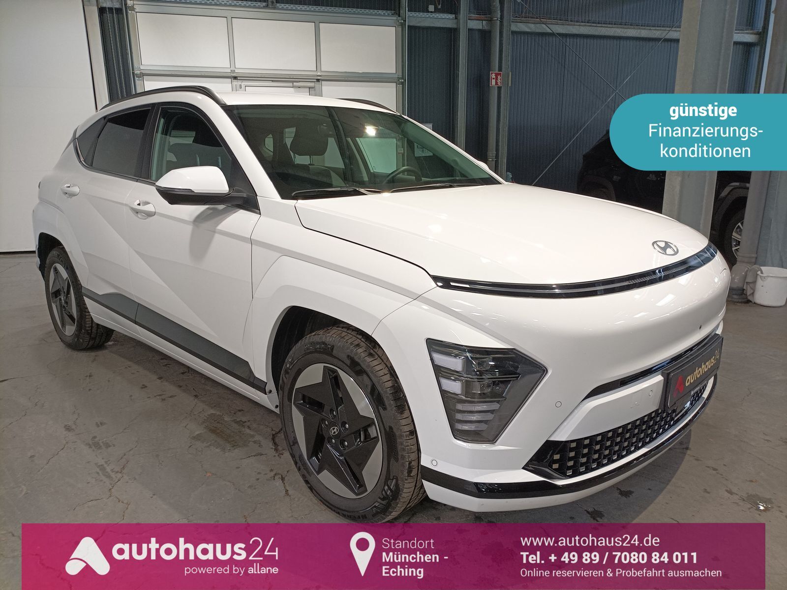 Hyundai Kona 65,4 kWh Prime LED|Navi|Leder|360°|Wä-Pu