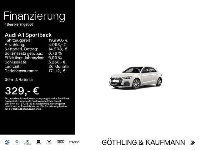 Audi A1 Sportback 25 TFSI S tro*LED*Virtual*Navi*PDC+