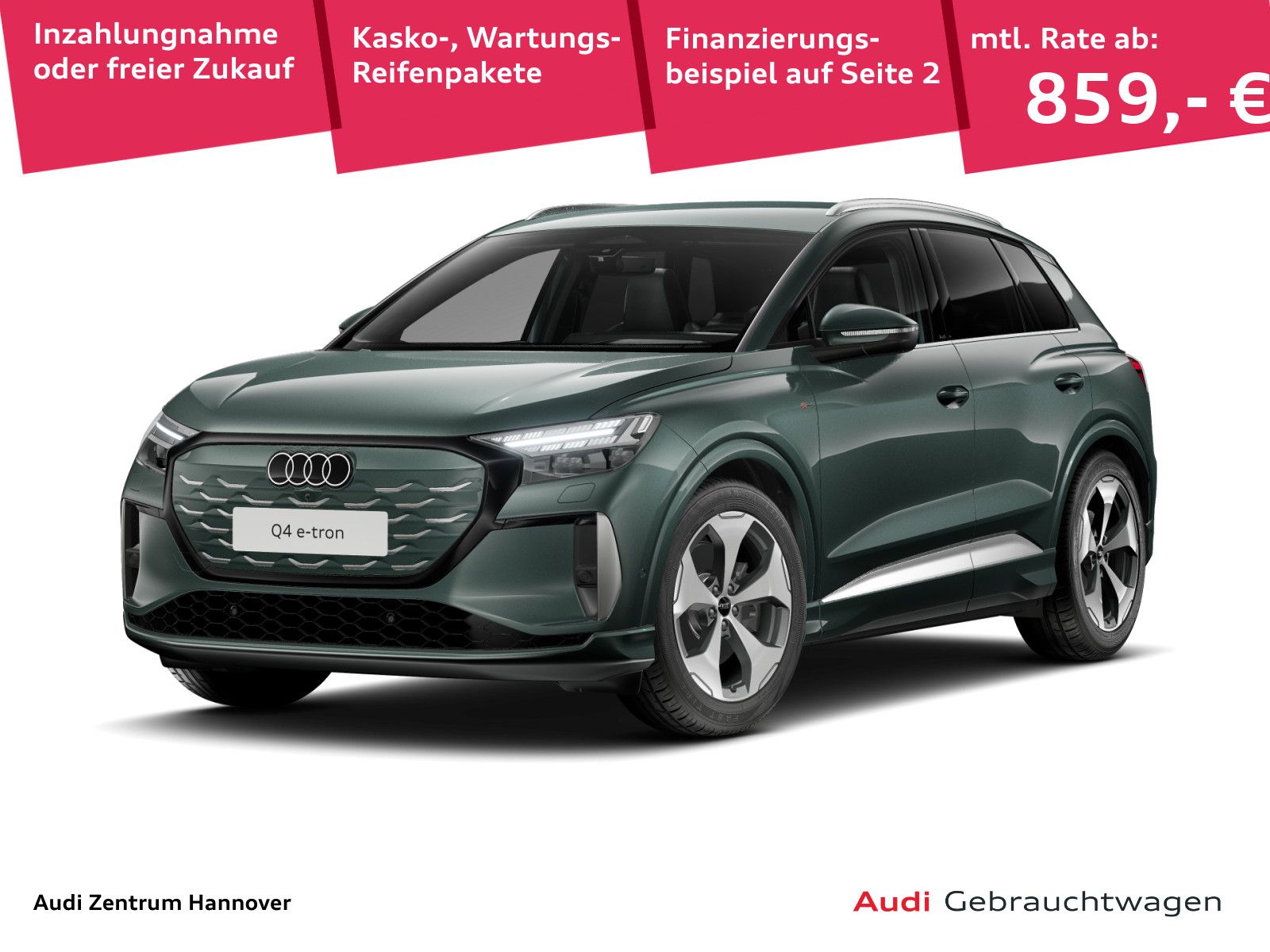 Audi Q4 SUV e-tron performance 210 kW