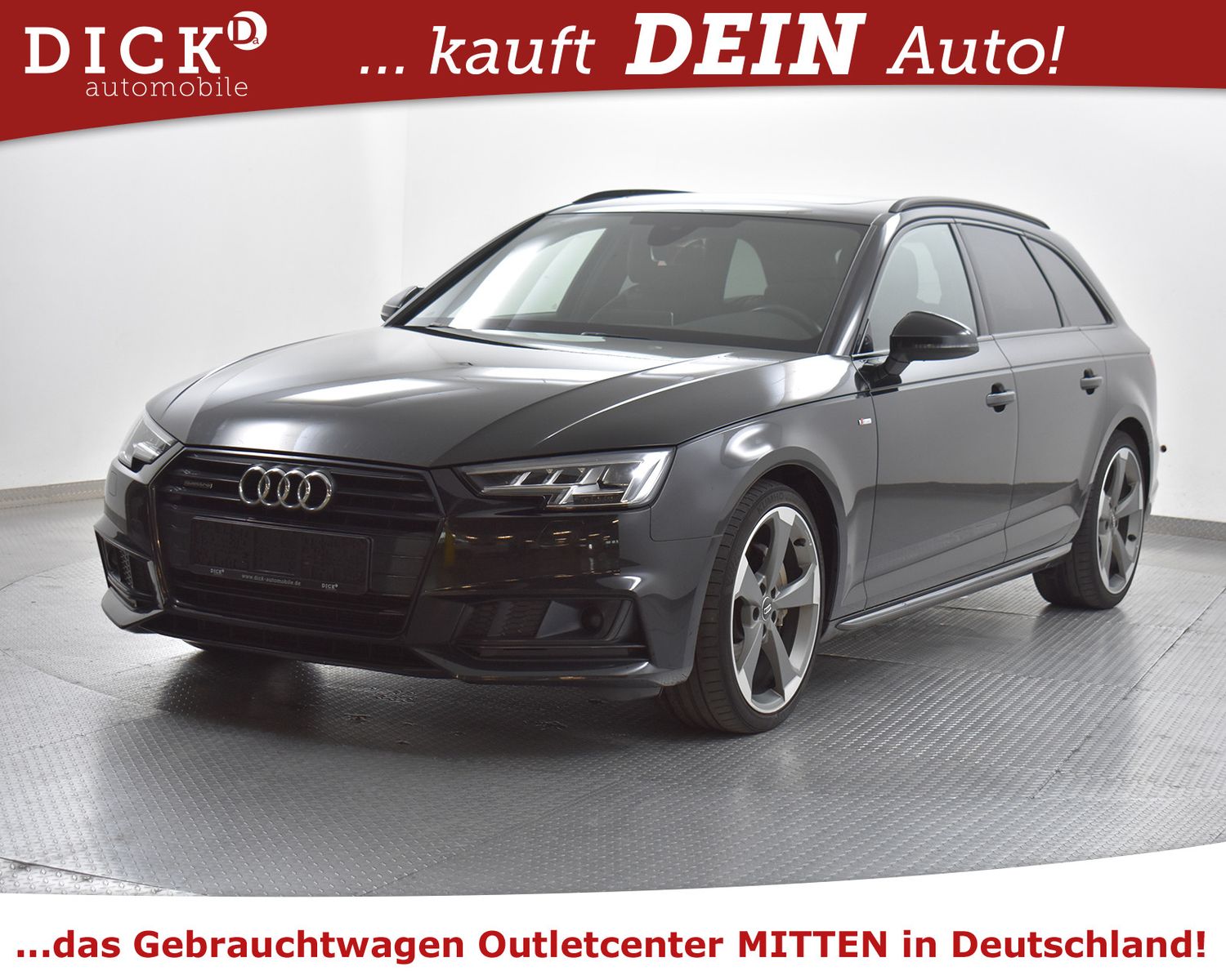 AUDI A4 2.0d Quatt 2X S LINE+PANO+B&O+VIRTU+MATRIX+19 - Image 2